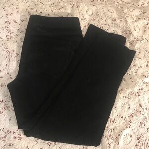 Jones & Co. Stretch Black Corduroy Pants - Size 10